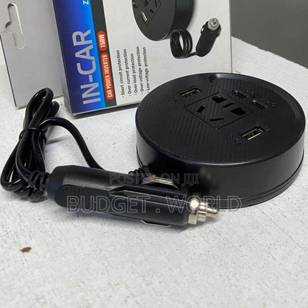High-Portable Plug Play Car Power Inverter – 12v Dc to 110v/220v