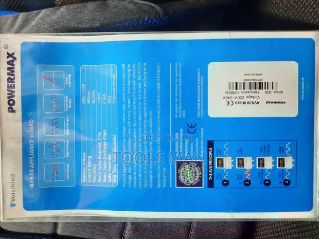Avs 30 Automatic Voltage Switcher. Powermax 30a Appliance Guard - thumbnail 2