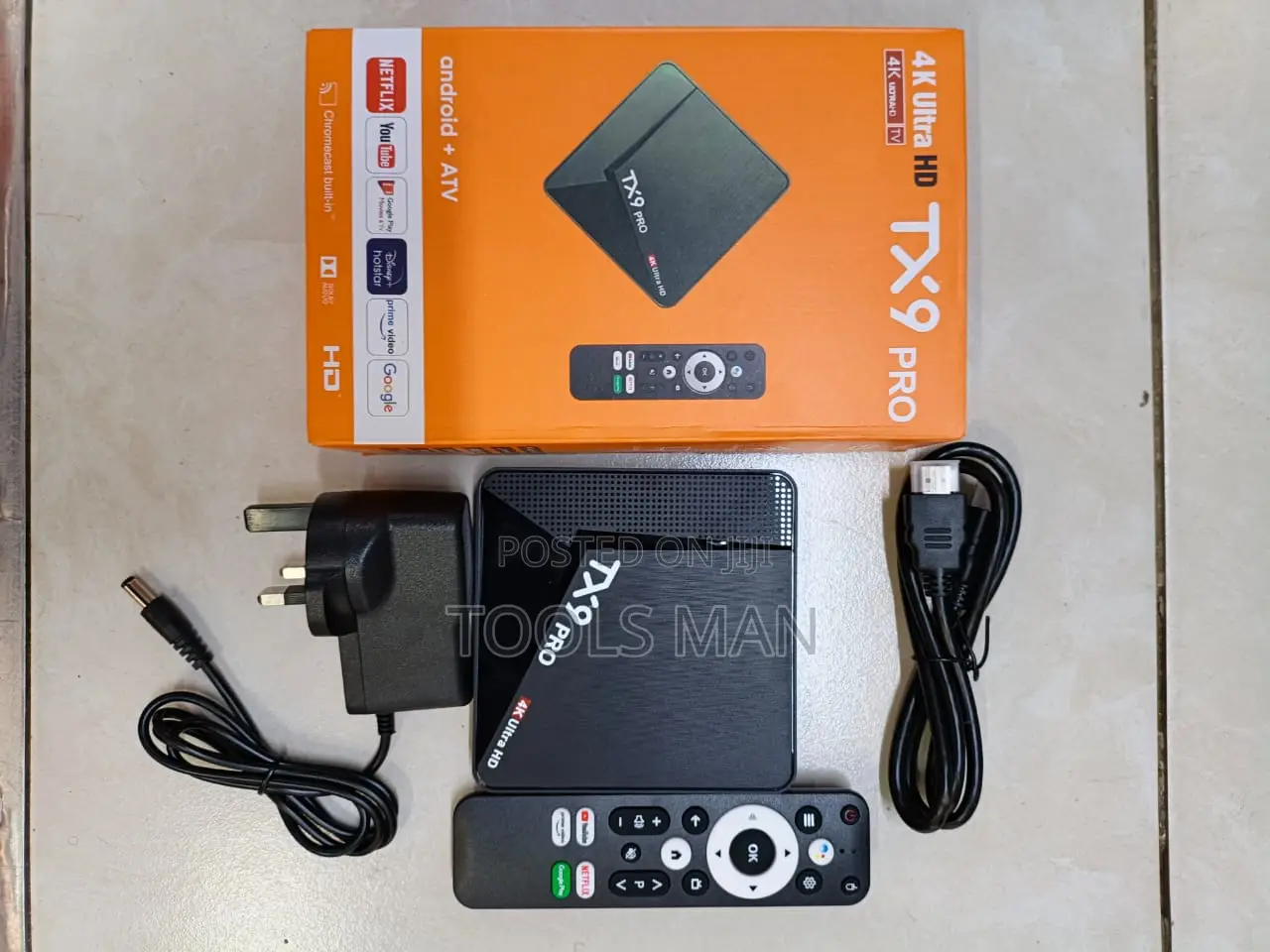 Tx9 Pro Ultra Hd Android Tv Box-2/16 Gb Smart Hdmi,Wifi,Chrome Cast