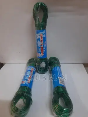 Steel Core,Pvc Coated Cloth Line.20m Evalasto Washing Line/Rope