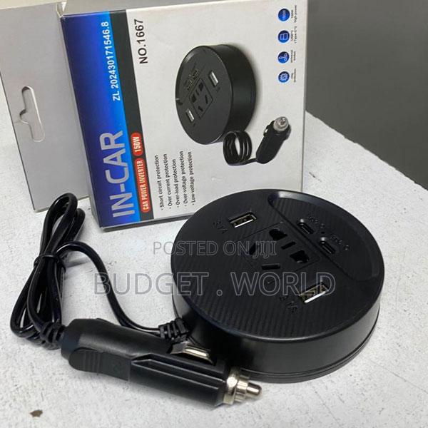 Universal 150 Watts Dc 12v to Ac 220v Converter Outlets 150 W
