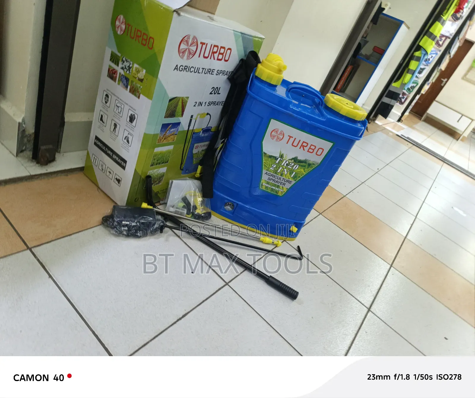 Agricultural Sprayer Battery 2 In 1/ Knapsack Sack