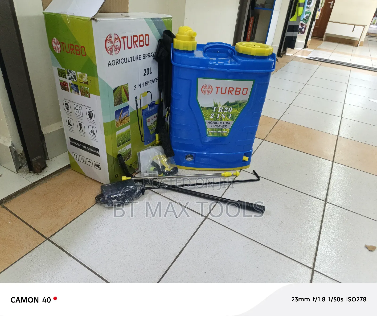 High Quality 2in 1 Agricultural Sprayer