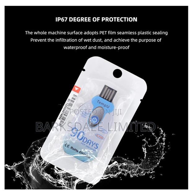 Datalogger 90 Days Data Logger Temperature Usb Disposable - thumbnail 5