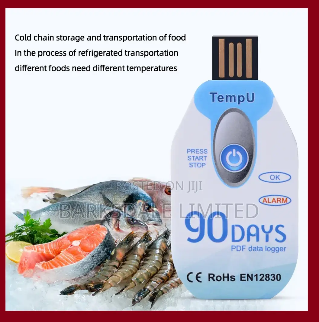 Datalogger 90 Days Data Logger Temperature Usb Disposable