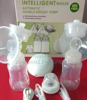 Efficient Double Electric Breast Pump – Safe Abs Material