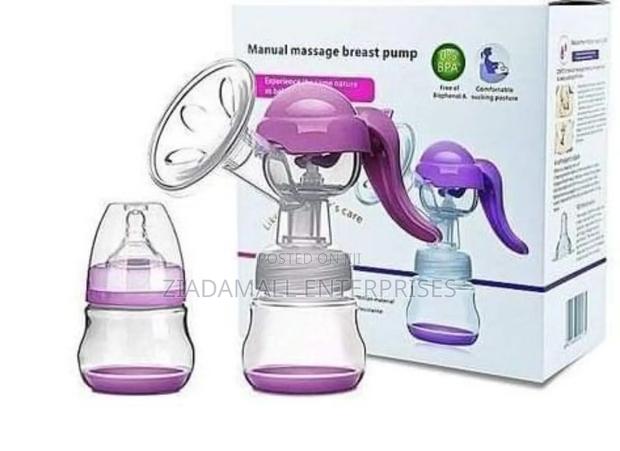 Comfort-Focused Manual Breast Pump With Easy Grip Design