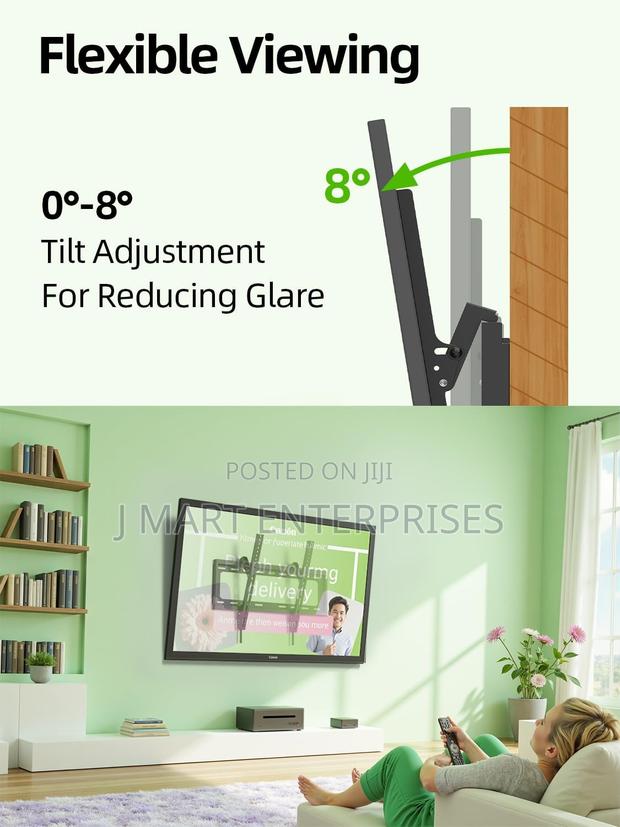 Mount TV Wall Mount Bracket Low Profile for Most 26"-55 - main view