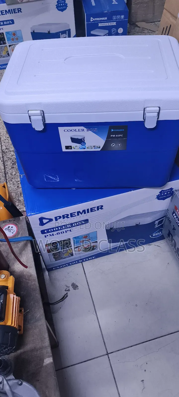 New 60l Premier Cooler Box