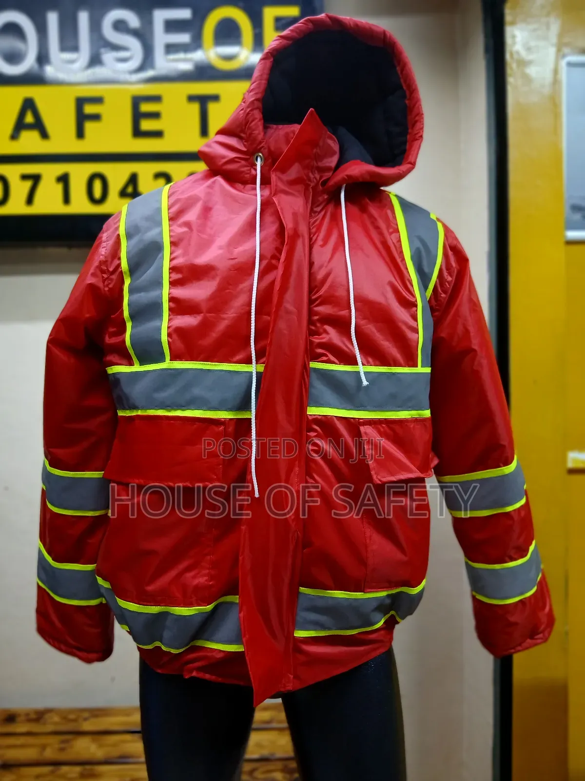 Red Waterproof Jacket