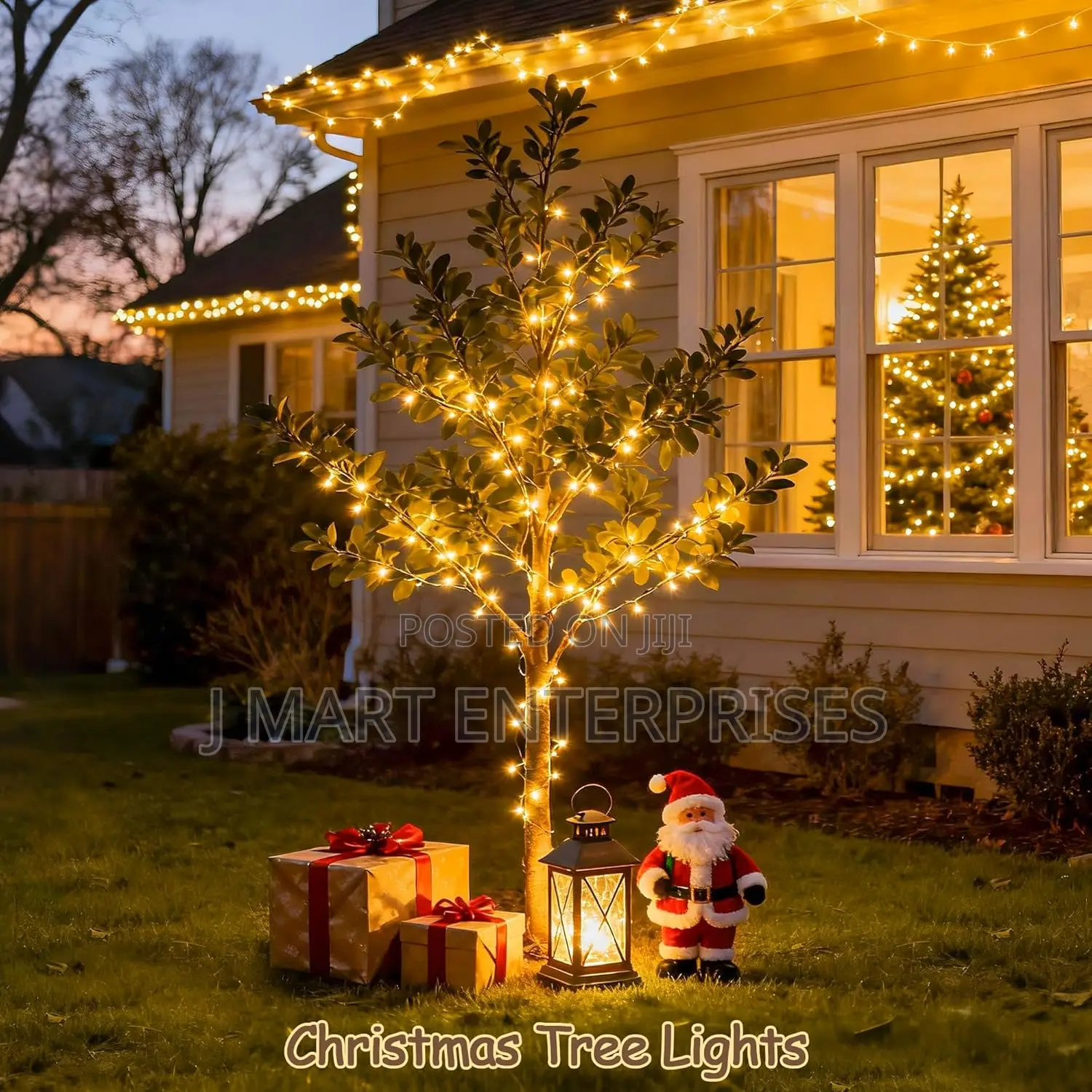 Fairy Twinkle Light Outdoor for Home Garden Xmas Tree Decor