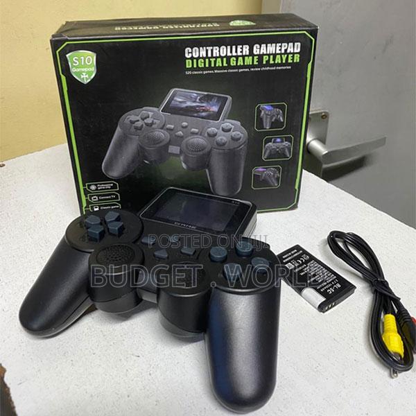 Black S10 2.4-Inch Game Console 520 in 1 Classic Game Console