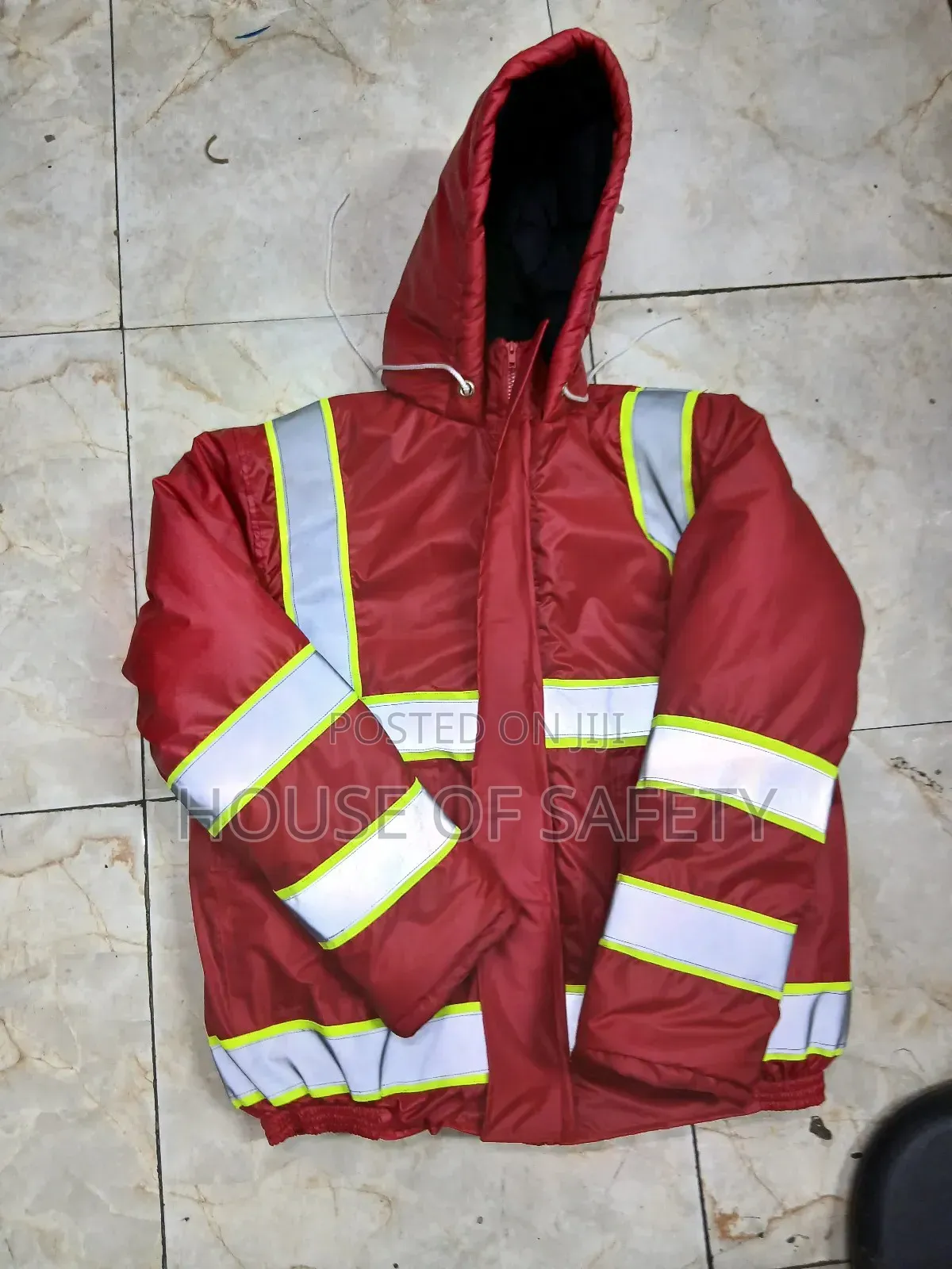 Cotton Lining Inside Red Outing