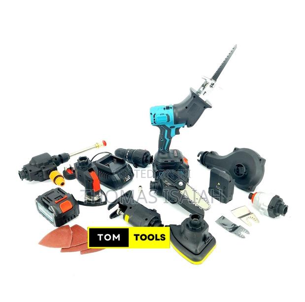 198vmax 10 in 1 Multi-Head Cordless Power Tools Combo Kit - thumbnail 4