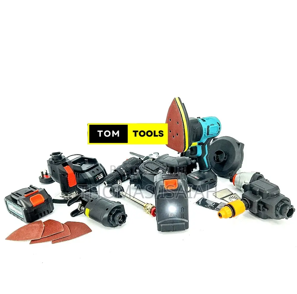 198vmax 10 in 1 Multi-Head Cordless Power Tools Combo Kit