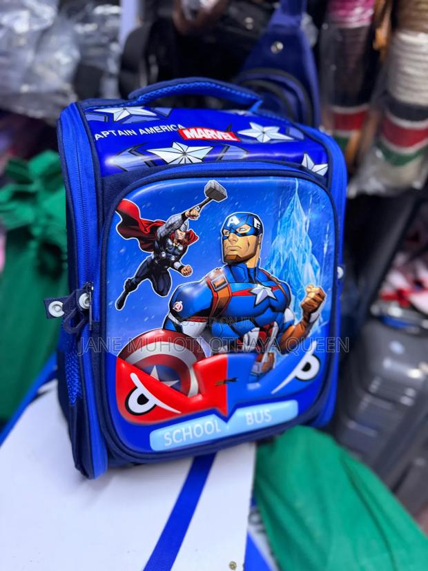 Cartoon Themed Box Bags - main view