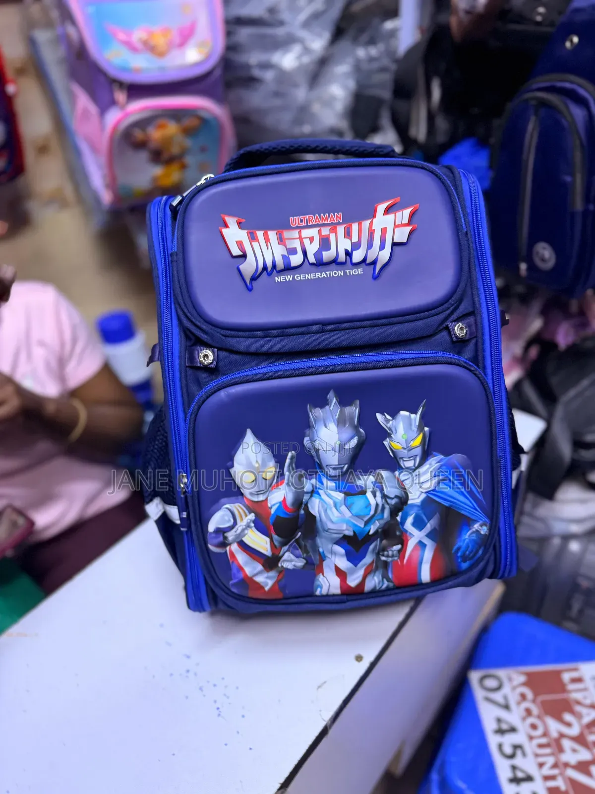 Cartoon Themed Box Bags