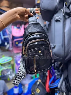 Unisex Leather Shoulder Crossbody Sling Chest Bags