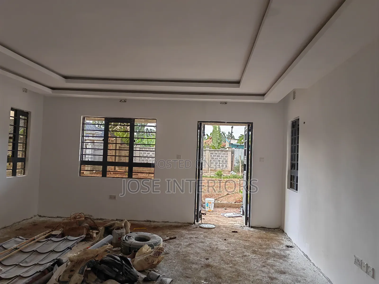 Gypsum Ceiling and Walls Skimming