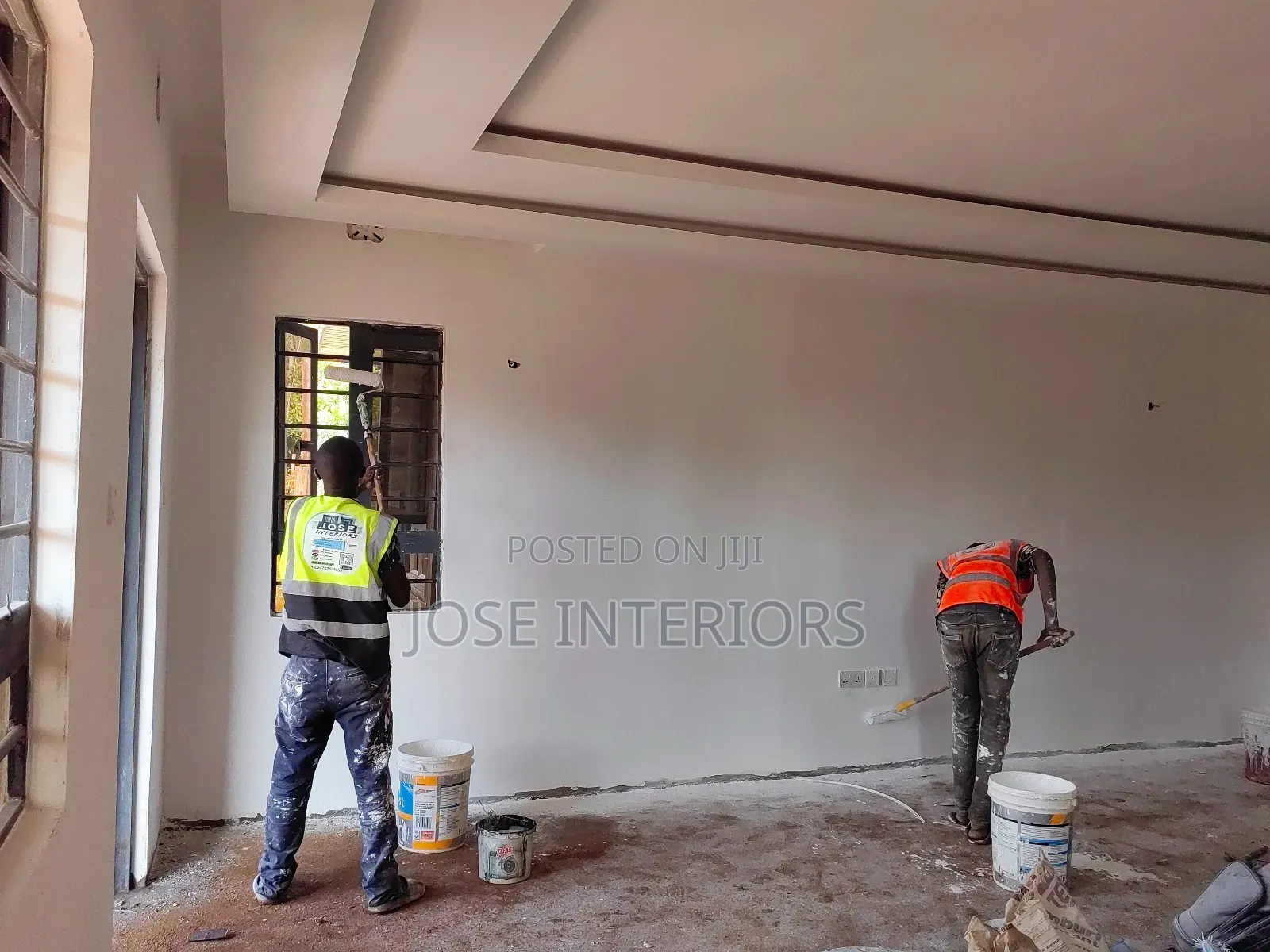Gypsum Ceiling and Walls Skimming