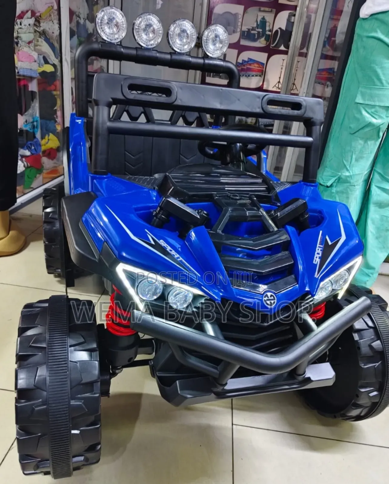 4x4 Jeep Wrangler Kid Rechargeable Electric Ride on Truck