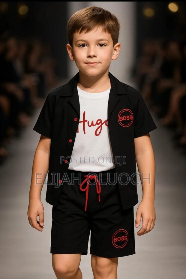 Kids Turkish 3pcs Shortsets
Material ;