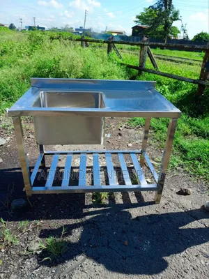 Stainless Steel Sink With Working Space