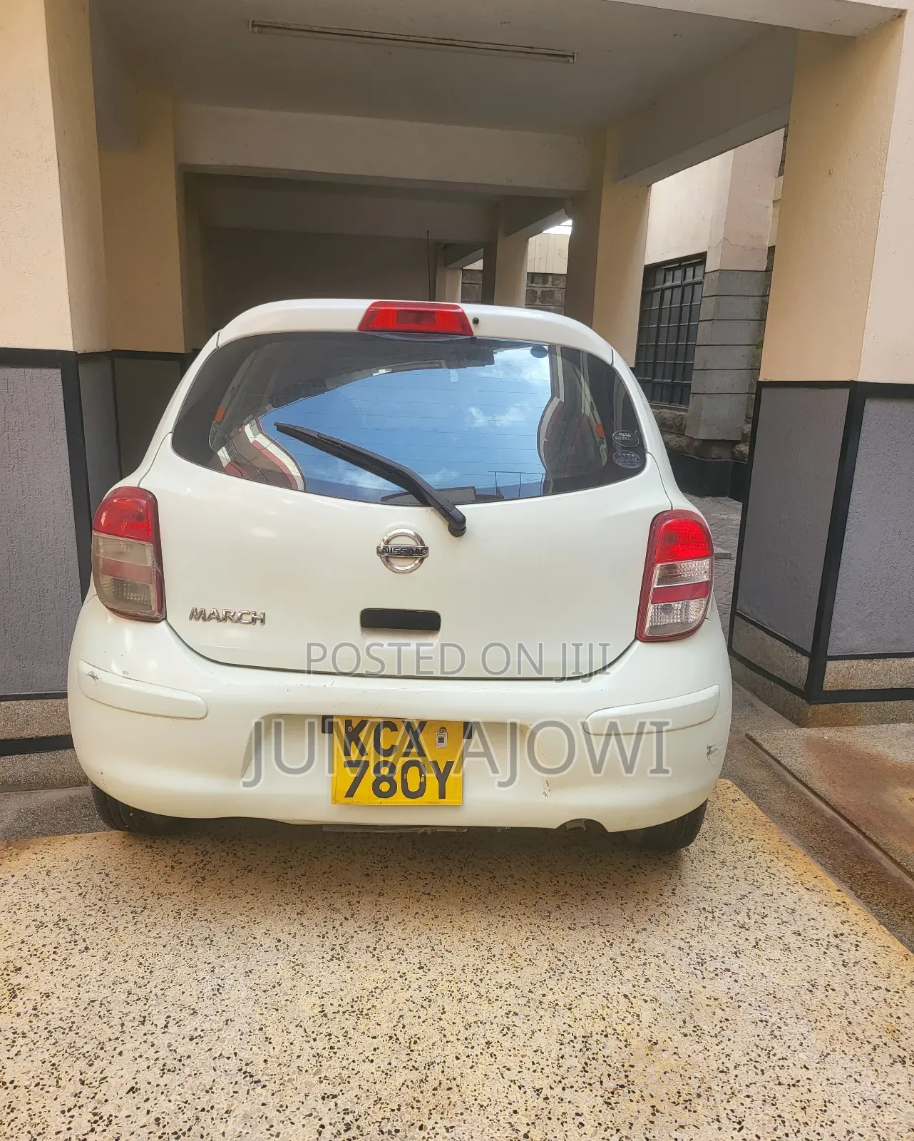 Nissan March 2012 White