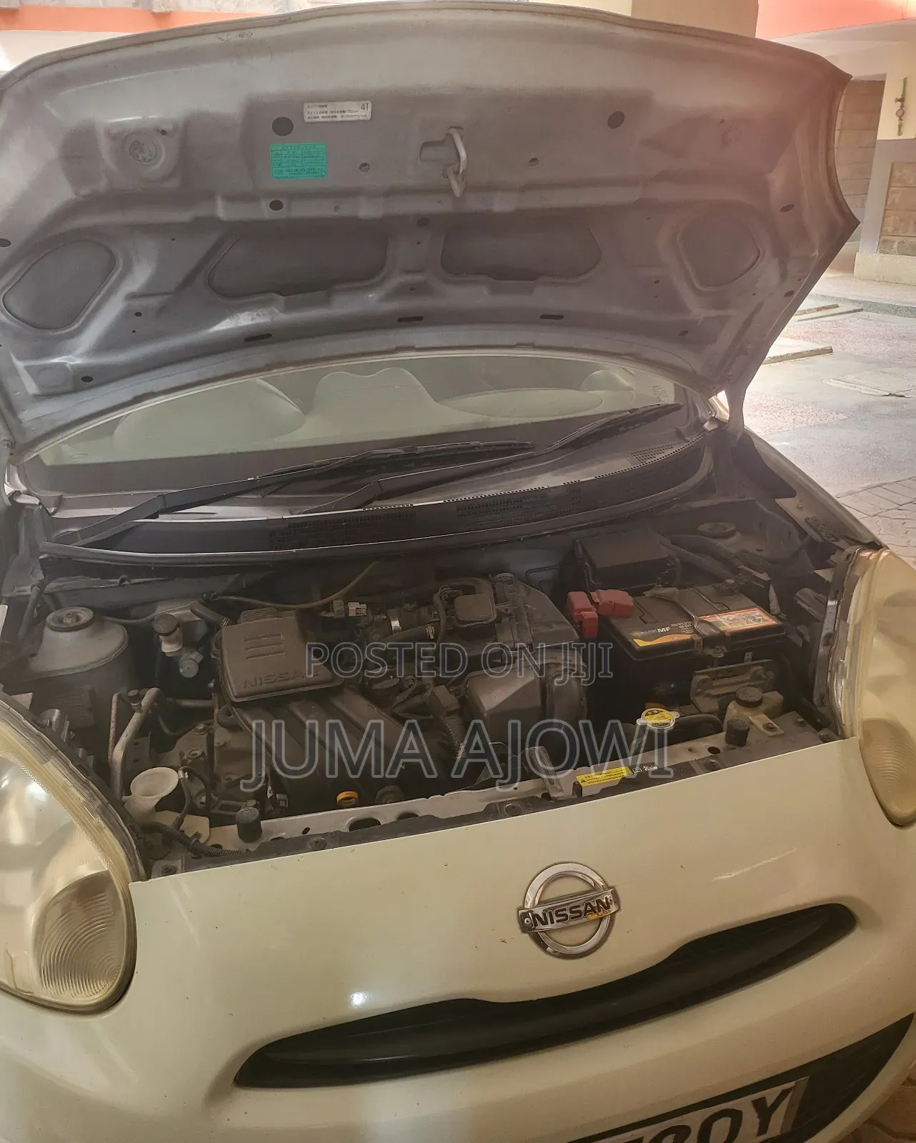 Nissan March 2012 White