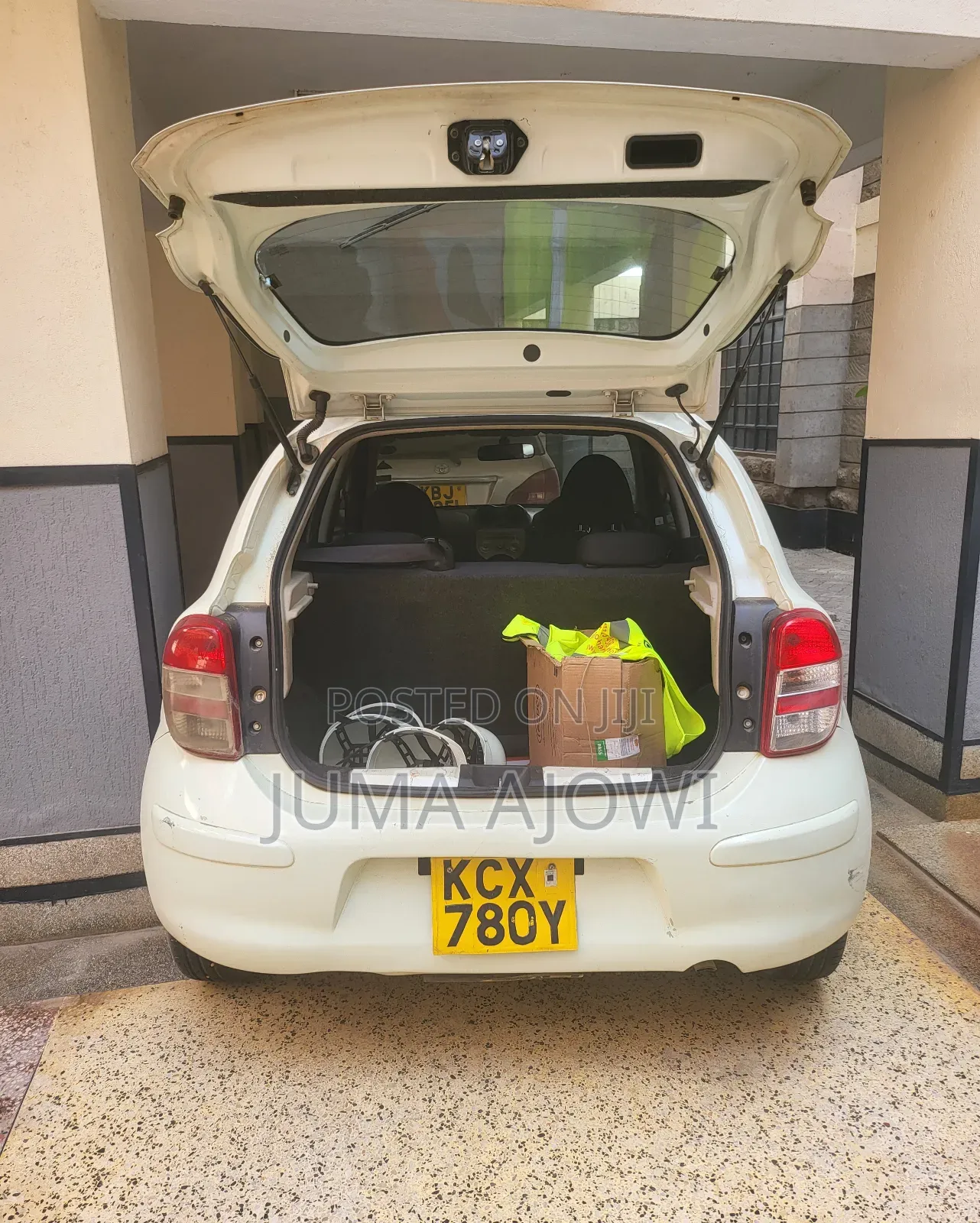 Nissan March 2012 White