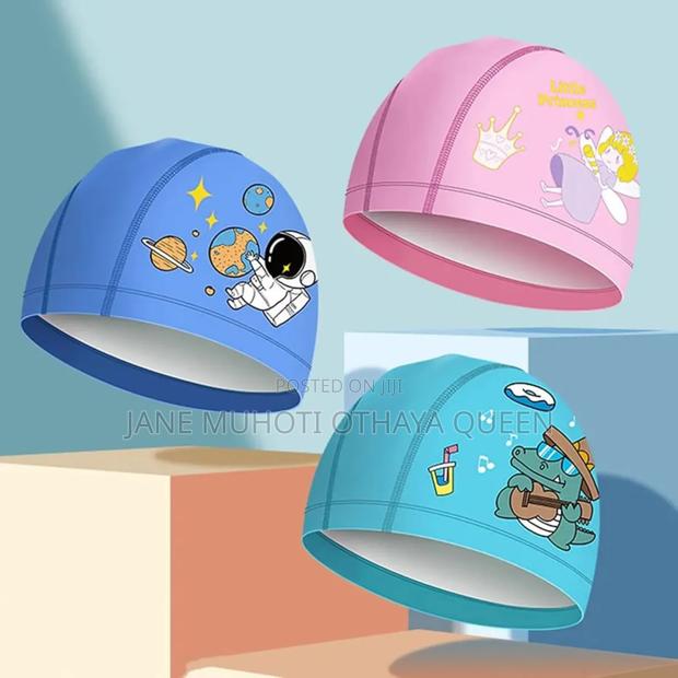 *4pcs Swimming Set With Swimming Cap - thumbnail 2
