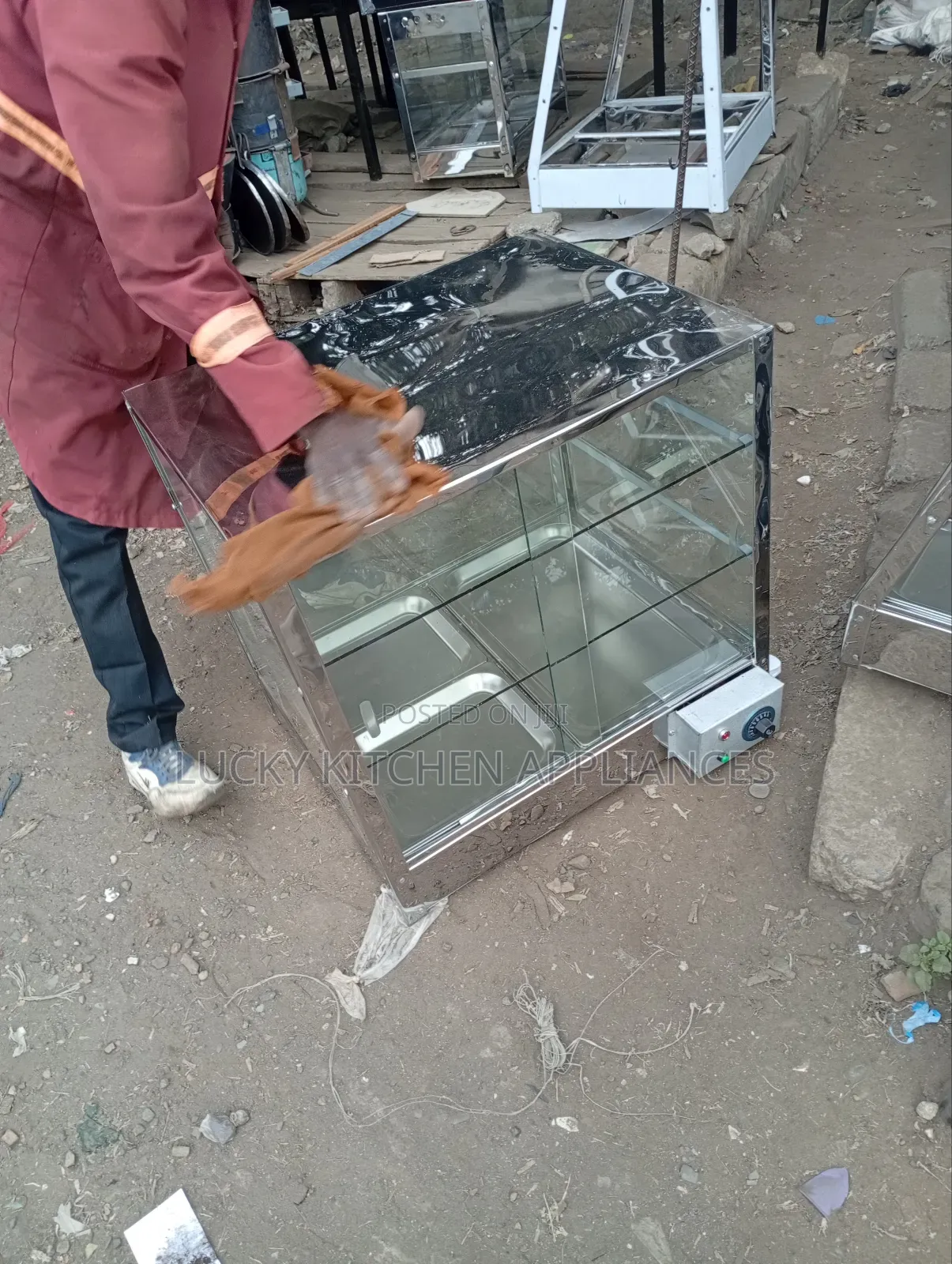 Stainless Steel Electric Warmer/Display