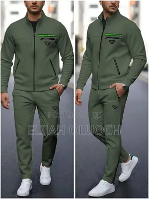 Prada 2 Piece Tracksuit Set
Sizes M,L,Xl,2xl
Origin Turkey 
Quality