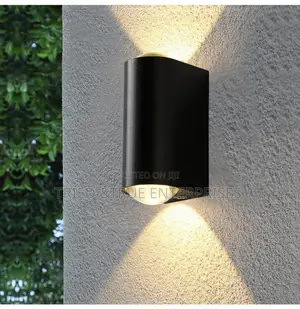Arte Lamp Compass Modern Black Up and Down Wall Light