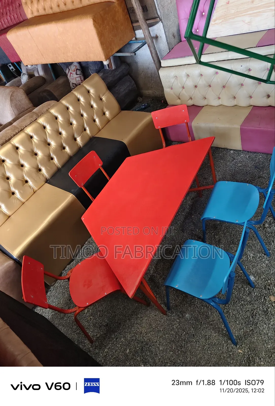 Play Group Seats With Different Colours