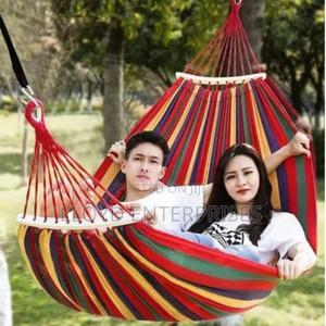 Red Stripped Hammock - thumbnail 2