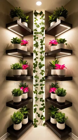 Moss Wall Vertical Garden Artificial Flowers Grass Backdrops