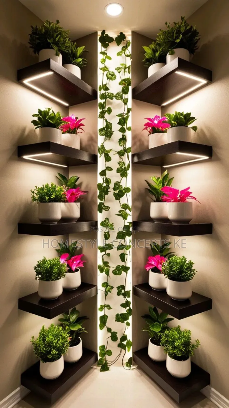 Moss Wall Vertical Garden Artificial Flowers Grass Backdrops