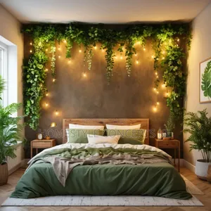 Wall Backdrop Flowers Grass Artificial Moss