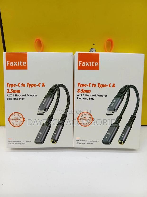 Type-C 2-in-1 Charging + Music Audio Adapter Cable - thumbnail 2