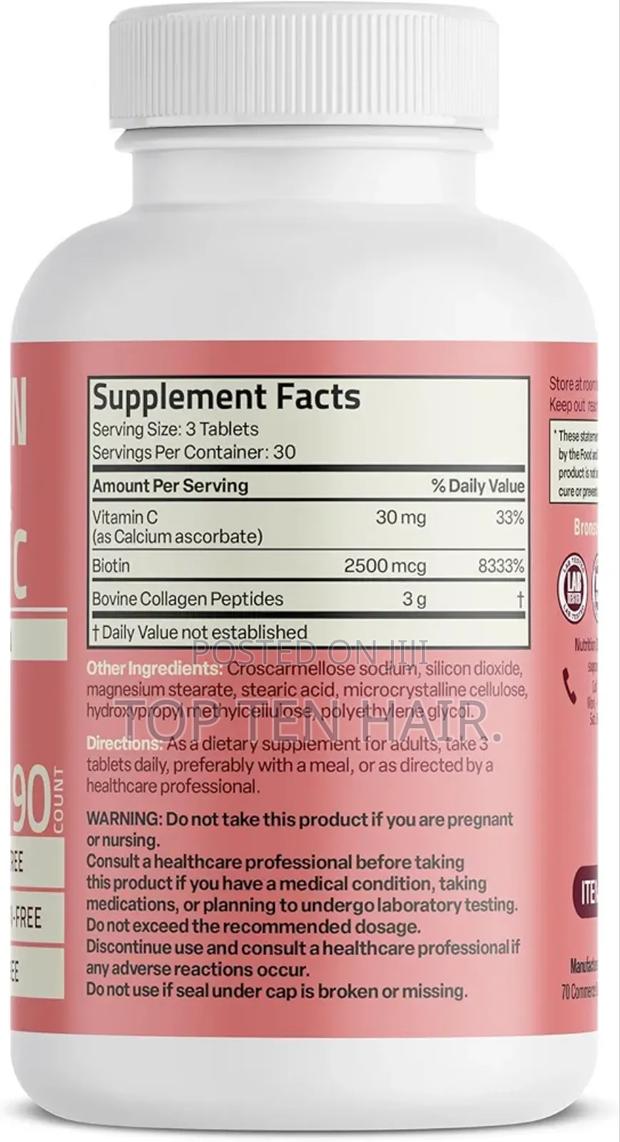 Collagen by Bronson With Undenatured Type Ii Collagen. 30 Capsules. - thumbnail 2