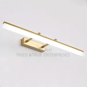 Unique Design Modern Gold Led Mirror Front Light Kj8y