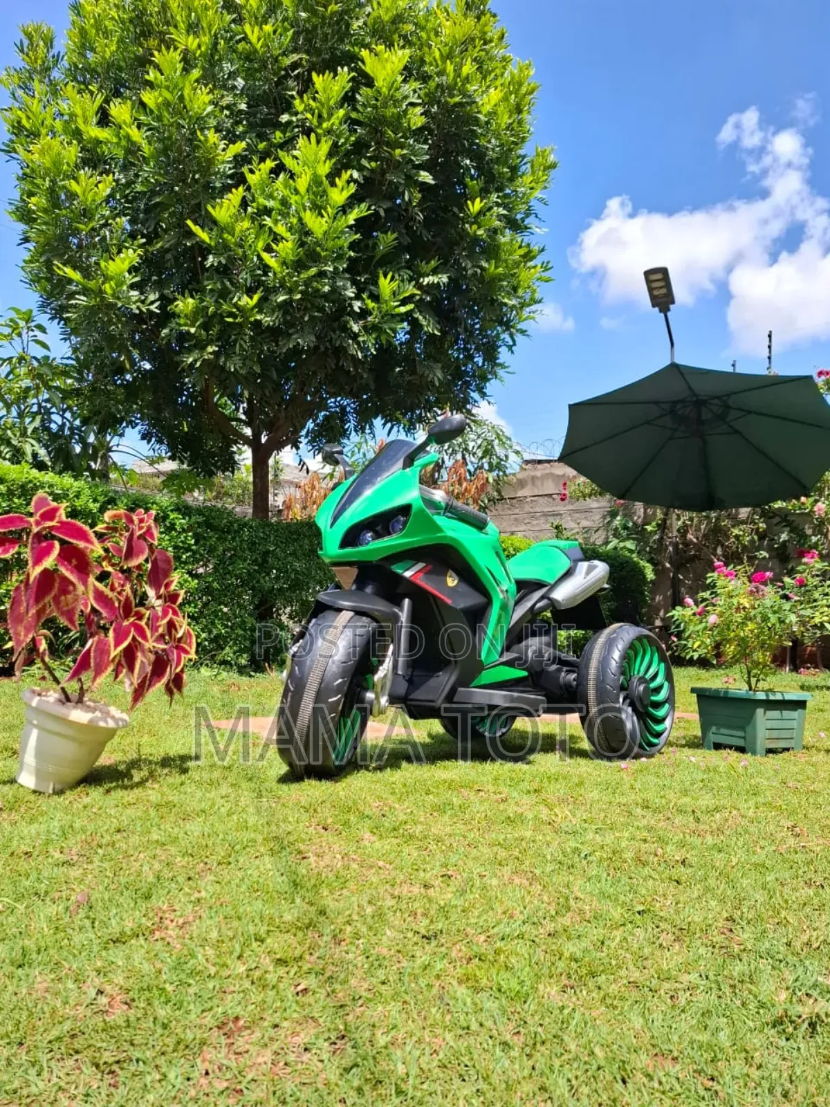 High Powered Kid Motorcycle