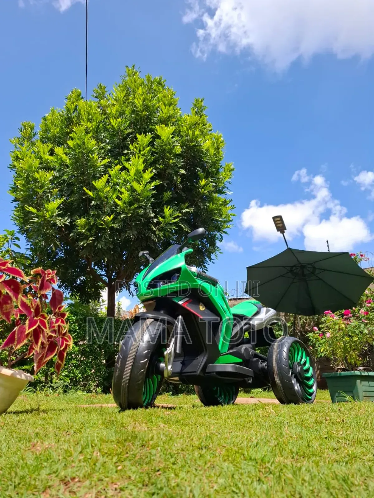 High Powered Kid Motorcycle