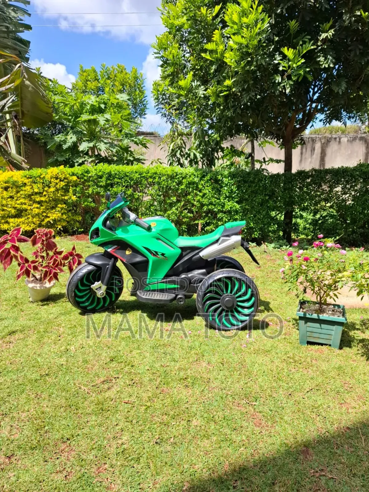 High Powered Kid Motorcycle
