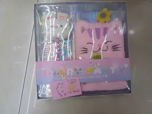 Fluffy Notebooks With Accessories