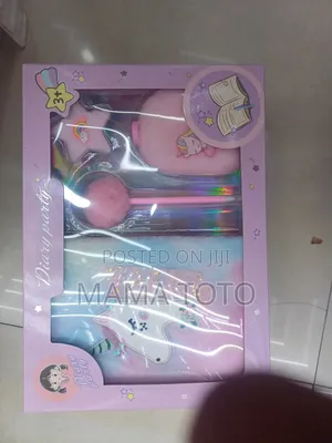 Fluffy Notebooks With Accessories