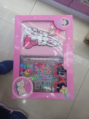 Fluffy Notebooks With Accessories