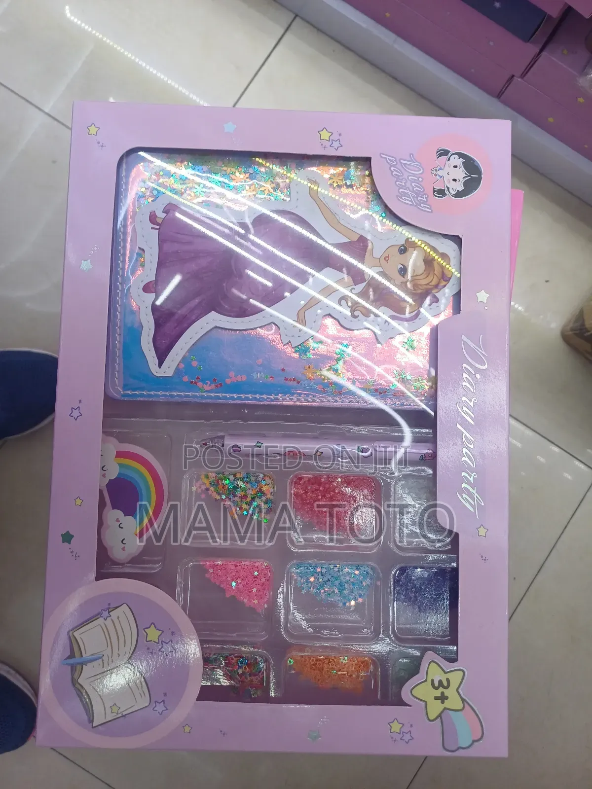 Fluffy Notebooks With Accessories