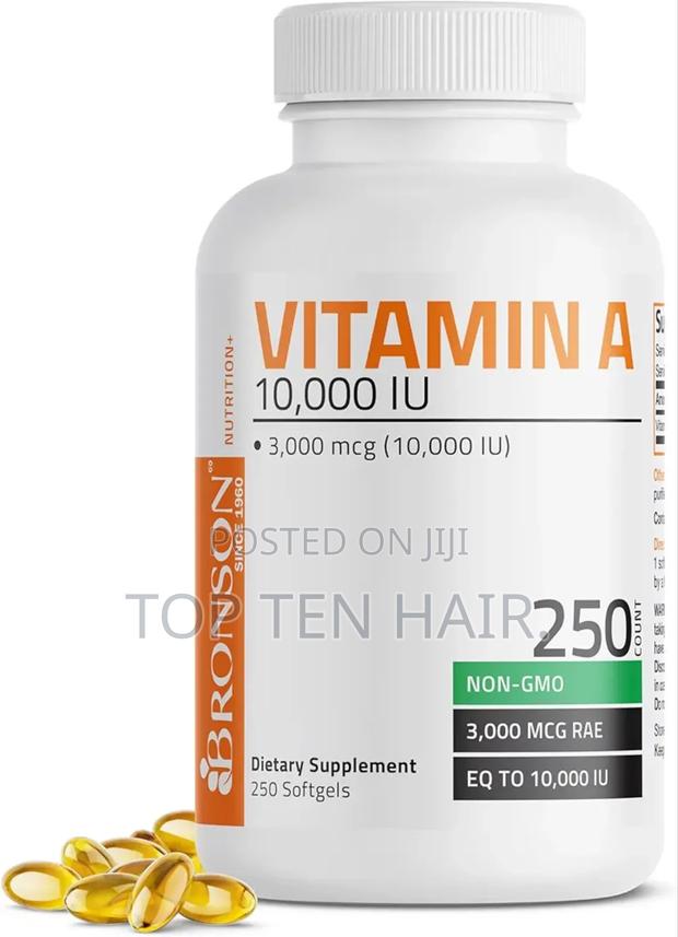 Vitamin a Bronson. 10,000iu. 250 Count.